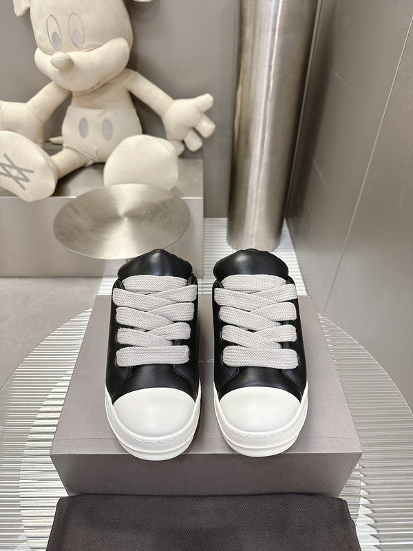 Rick Owens Black Low-Top Sneakers - Phantom Kicks