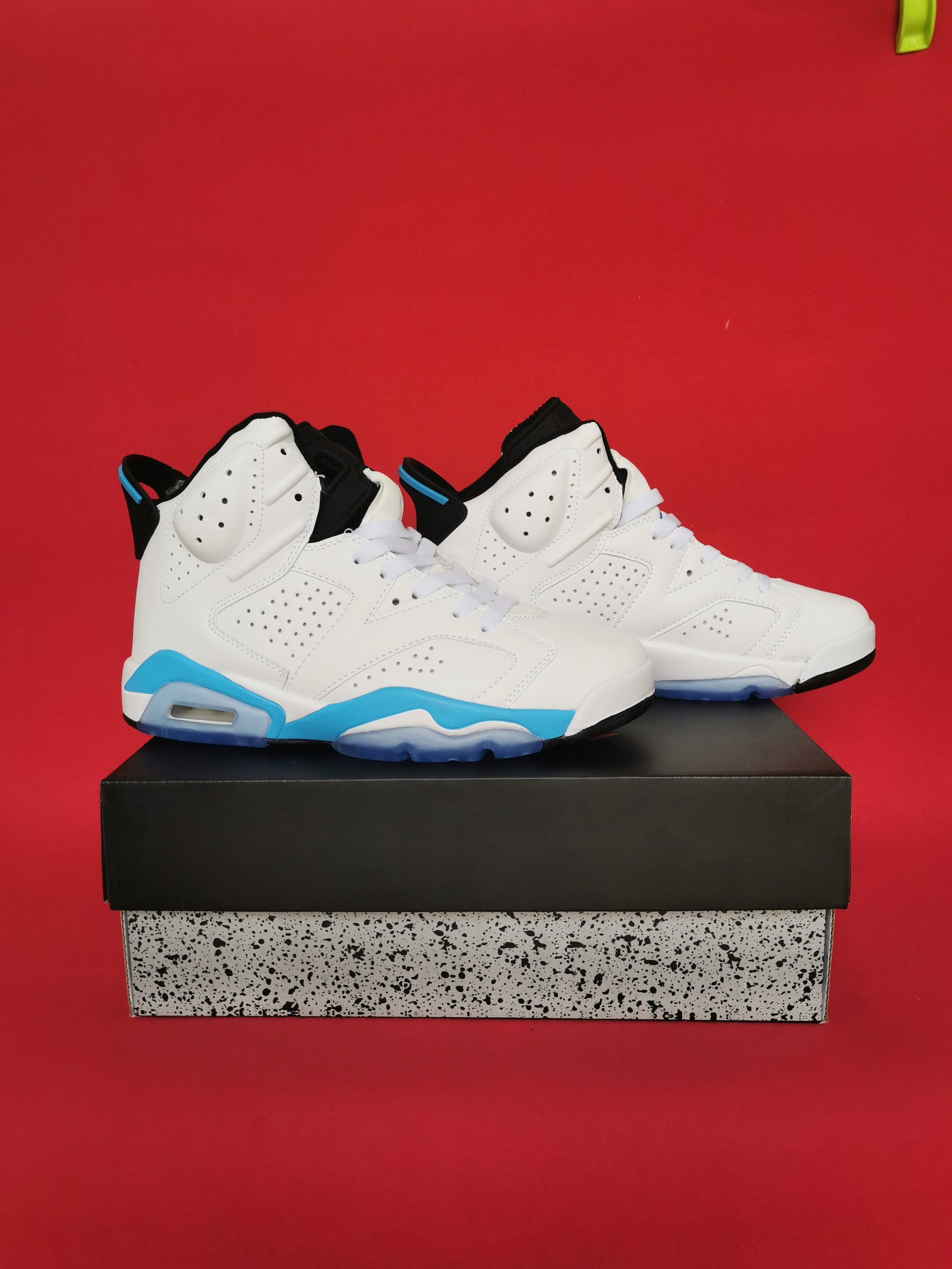 Jordan 6 White and Blue - Phantom Kicks