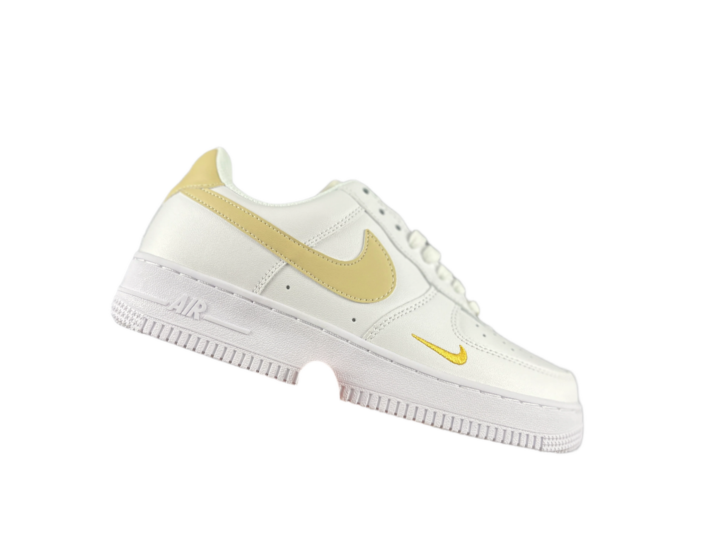NIKE AIR FORCE 1 "Mini Swoosh White/Yellow" - Phantom Kicks