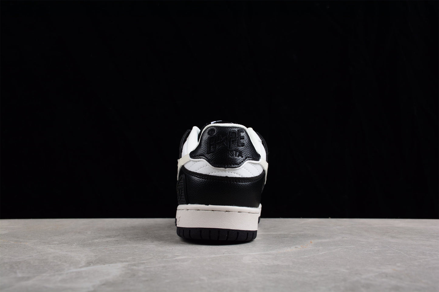 BAPE STA Low-Top Sneakers in Black, White, and Camo - Phantom Kicks