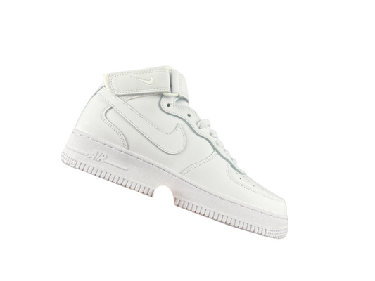 NIKE AIR FORCE 1 Mid "Triple White" - Phantom Kicks
