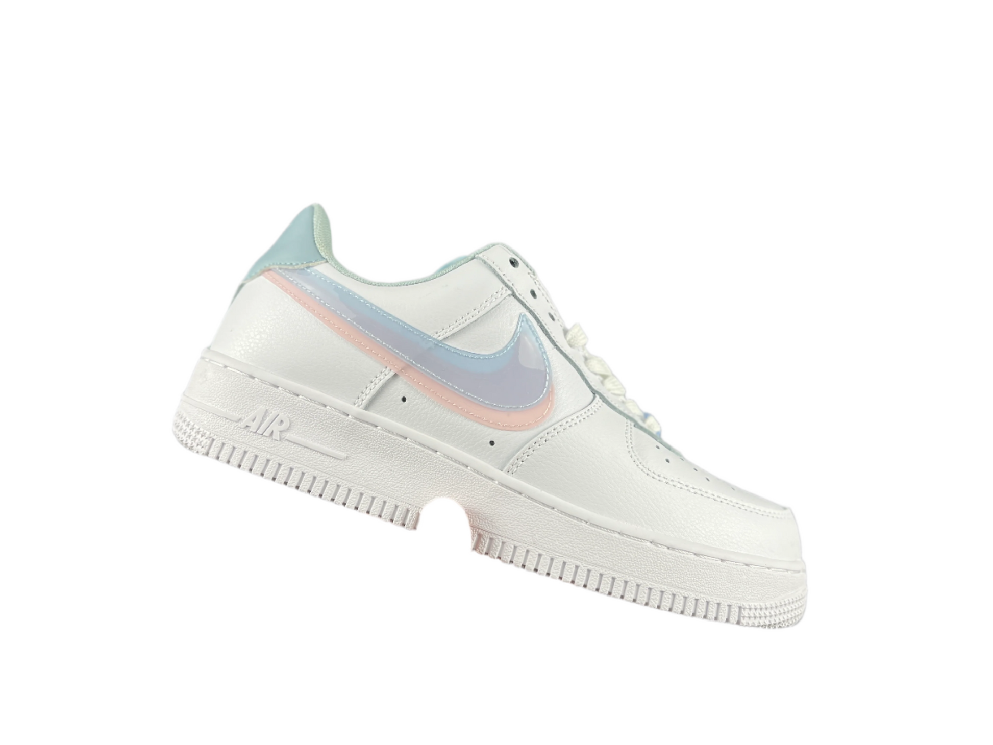 NIKE AIR FORCE 1 "Double Swoosh Peach Pink" - Phantom Kicks