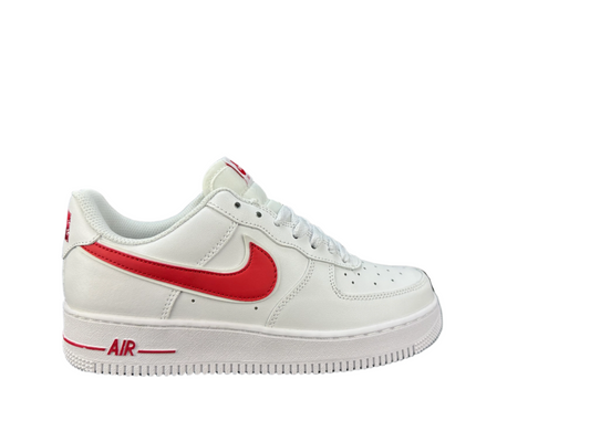 NIKE AIR FORCE 1 "Double Swoosh White/Red" - Phantom Kicks