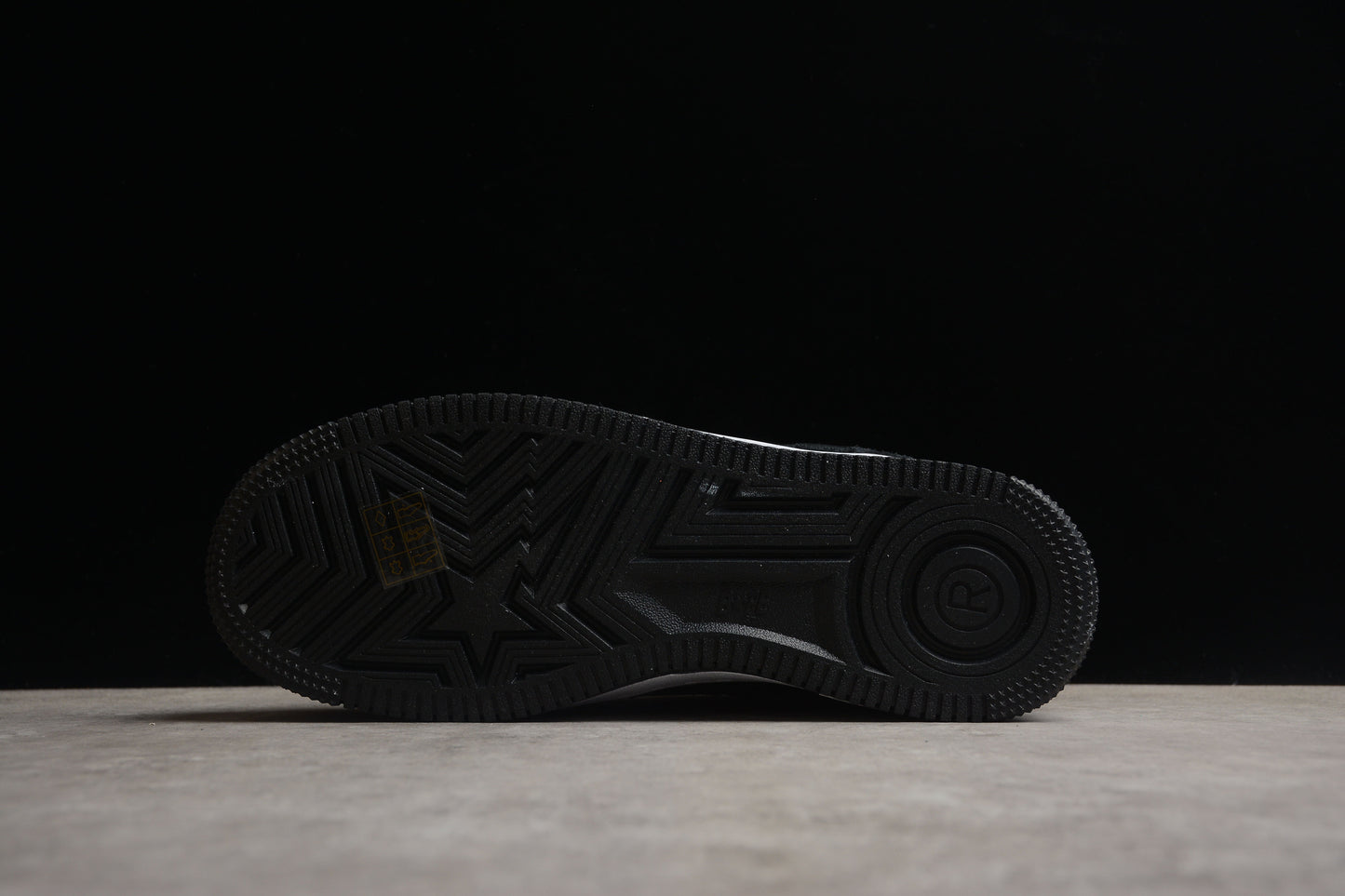 BAPE STA Low-Top Black Suede Sneakers - Phantom Kicks