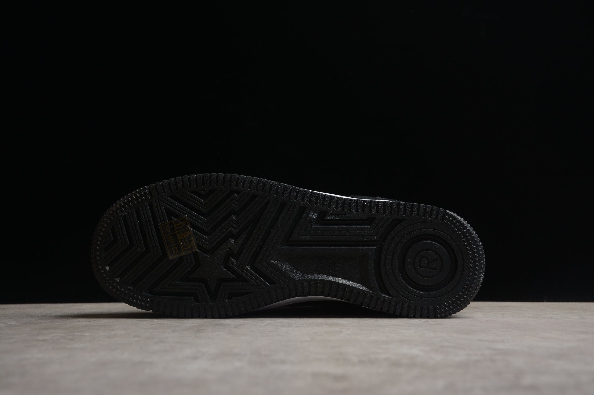 BAPE STA Low-Top Black Suede Sneakers - Phantom Kicks