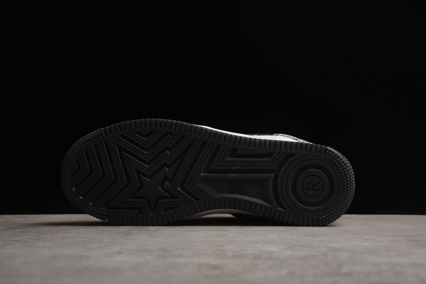 BAPE STA Low-Top Sneakers with Snakeskin Pattern - Phantom Kicks