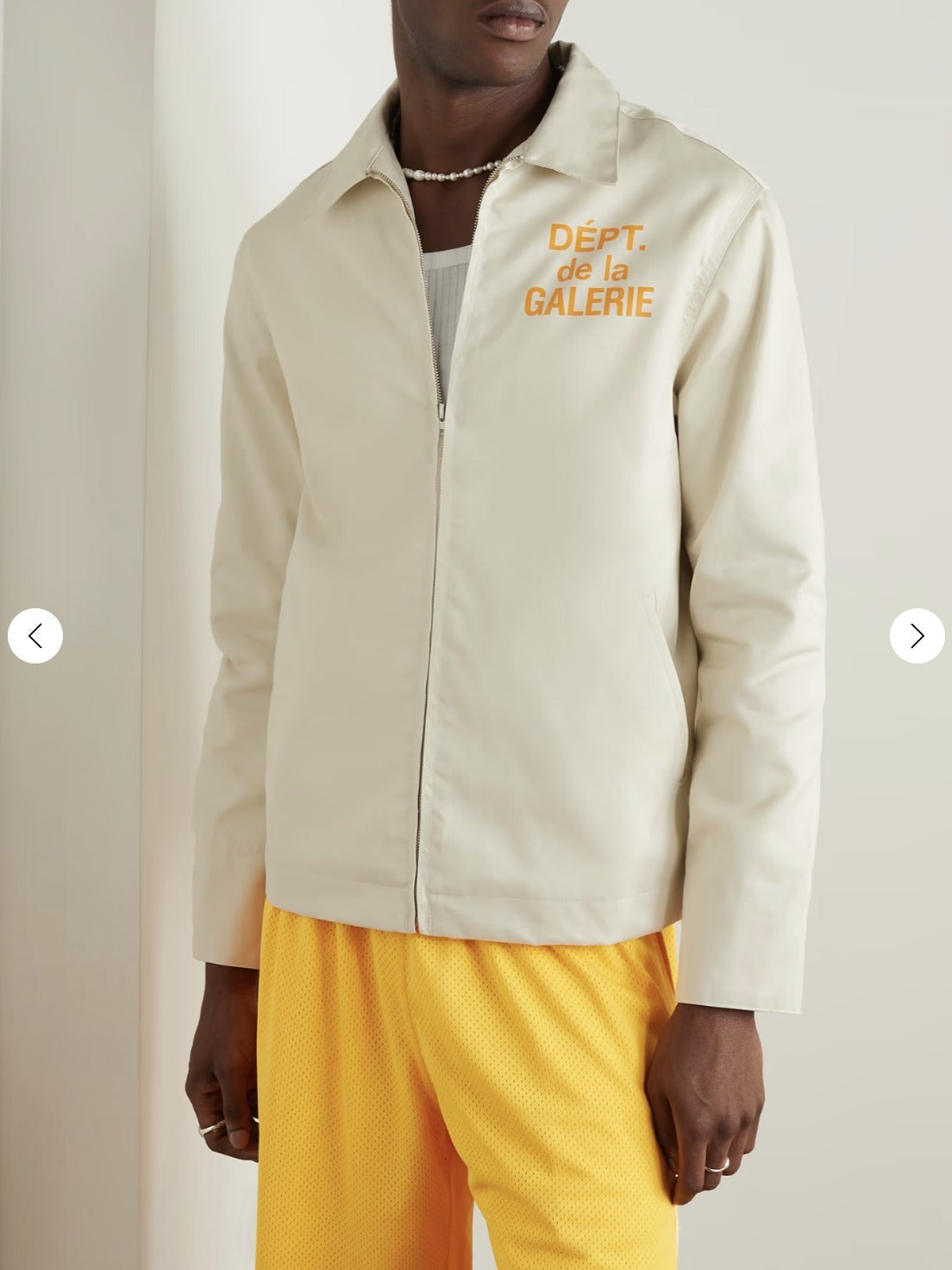 GALLERY DEPT. MONTECITO FRENCH LOGO JACKET - Phantom Kicks