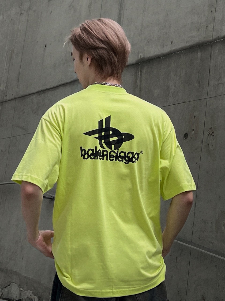 Balenciaga T-Shirt - Overlapping Logo - Phantom Kicks