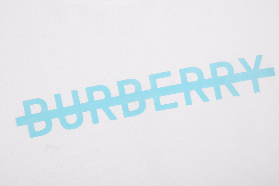 Burberry T-Shirt with Strikethrough Logo - Phantom Kicks