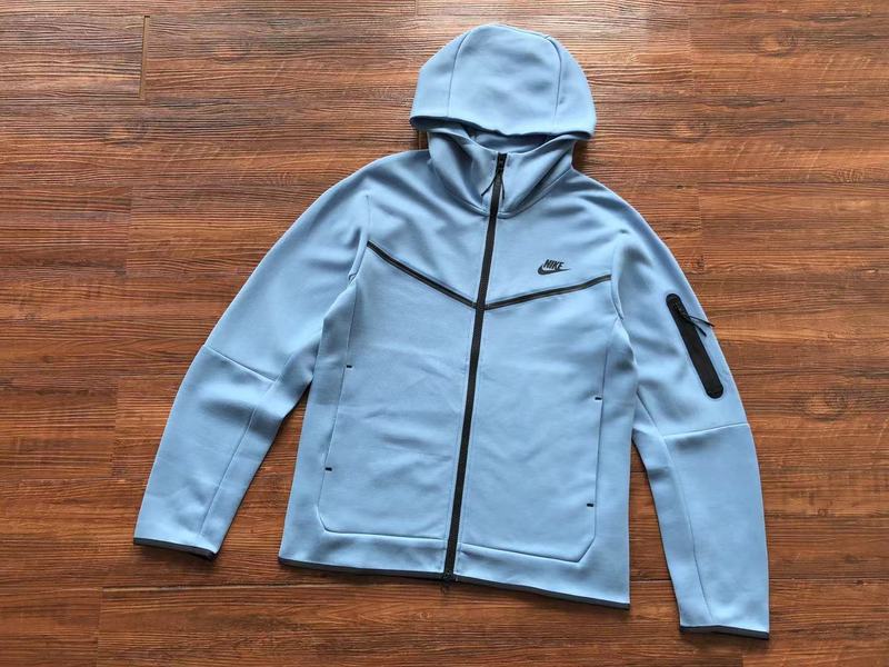 NIKE TECH FLEECE HOODIE x LIGHT BLUE - Phantom Kicks
