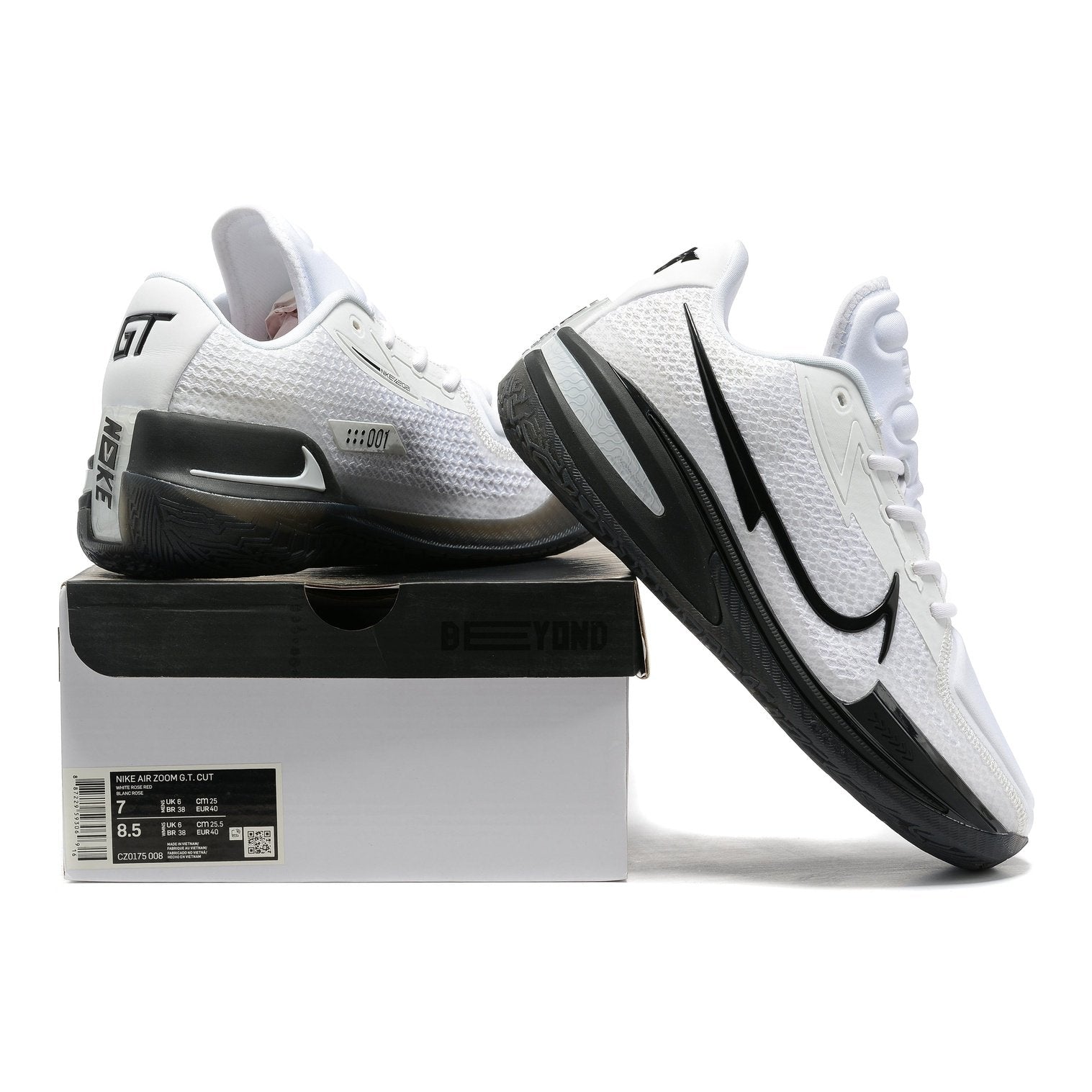 NIKE AIR ZOOM G.T. CUT x WHITE BLACK - Phantom Kicks