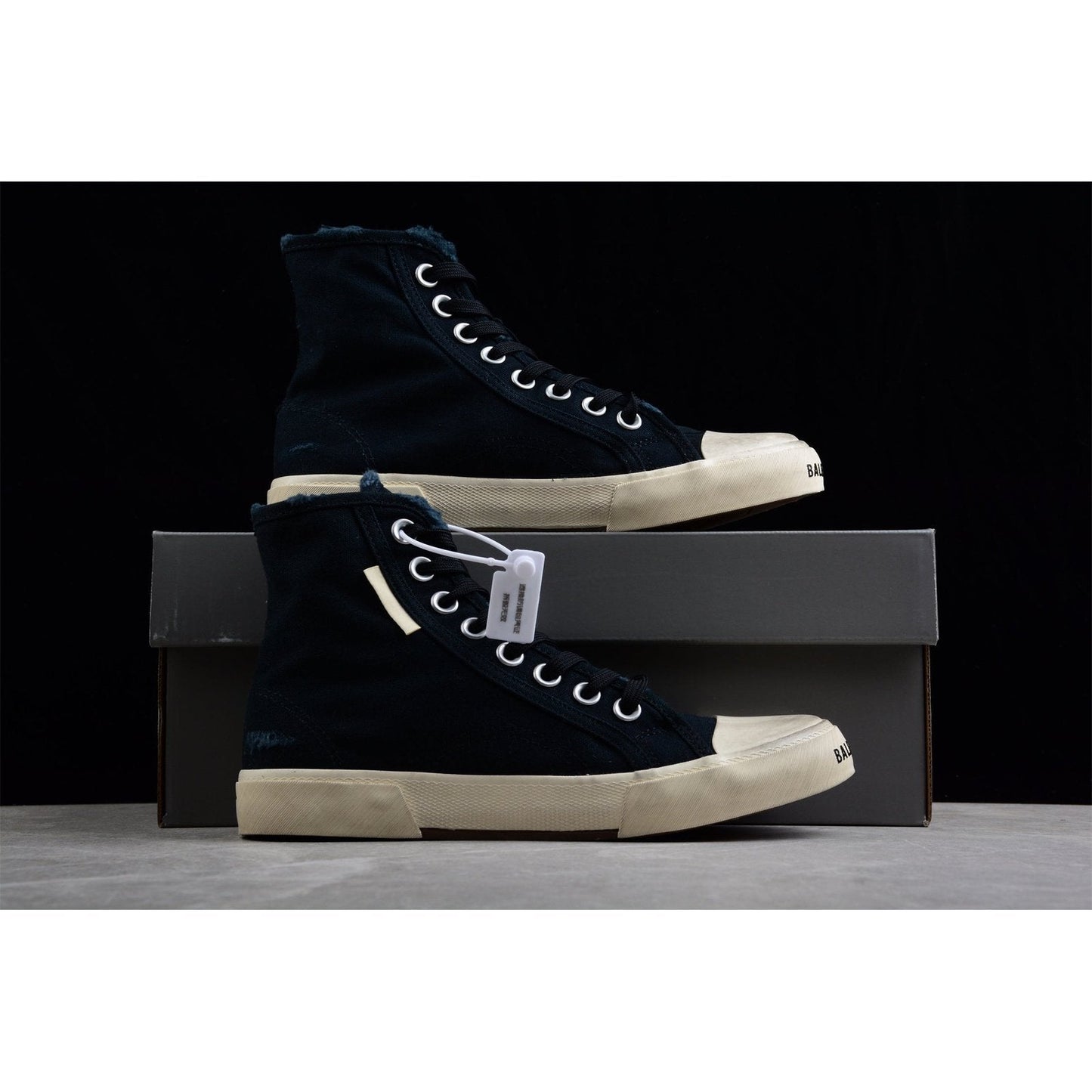 BALENCIAGA PARIS HIGH VULC DESTR x BLACK - Phantom Kicks