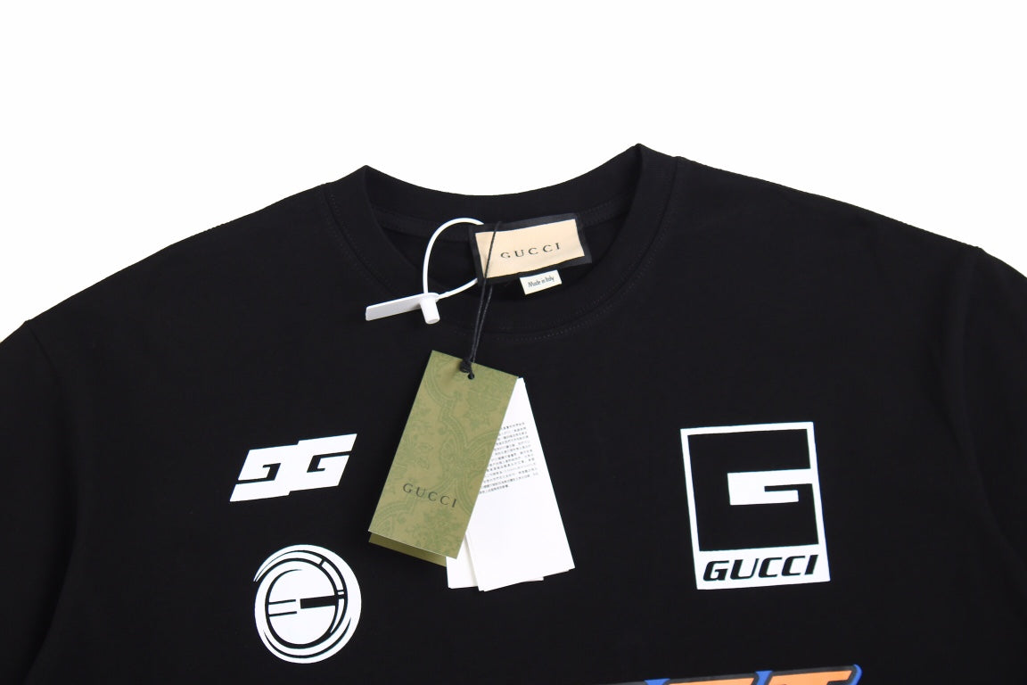 Gucci Graphic Logo T-Shirt (Black) - Phantom Kicks
