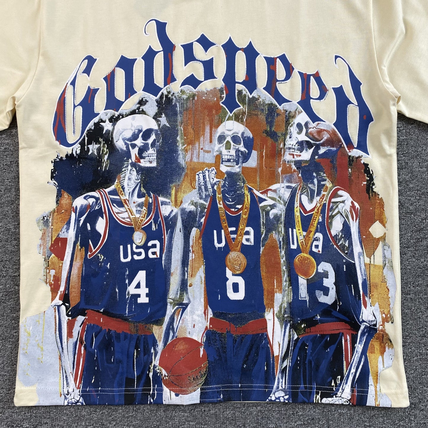 GODSPEED DREAMTEAM 24' T-SHIRT BONE - Phantom Kicks