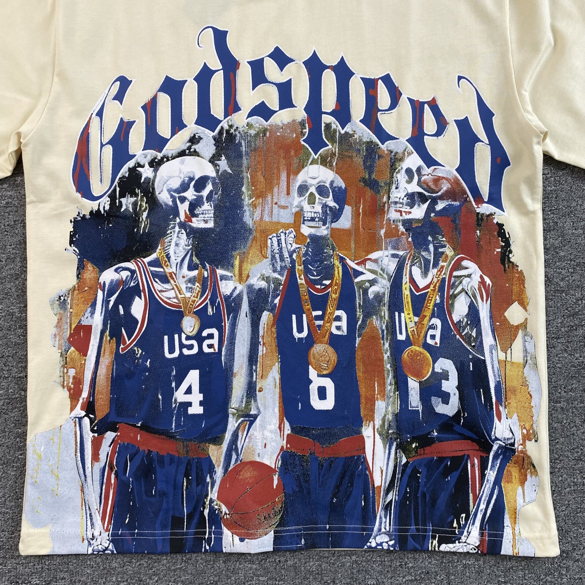 GODSPEED DREAMTEAM 24' T-SHIRT BONE - Phantom Kicks