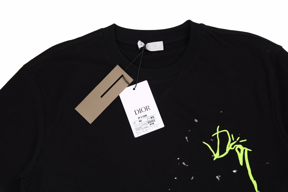 Dior T-shirt with Neon Logo - Phantom Kicks