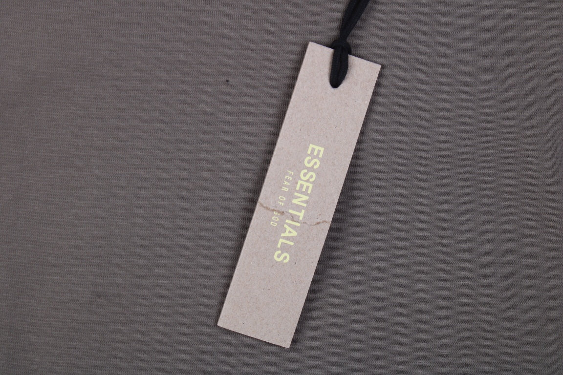 Fear of God Essentials Logo T-Shirt - Taupe - Phantom Kicks