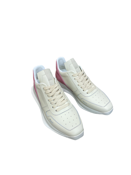 Two-Tone Pink Accent Sneakers - Phantom Kicks