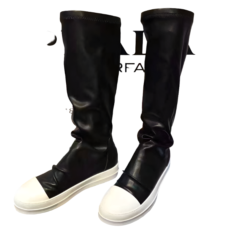 Over-the-Knee Leather Sneakers - Phantom Kicks