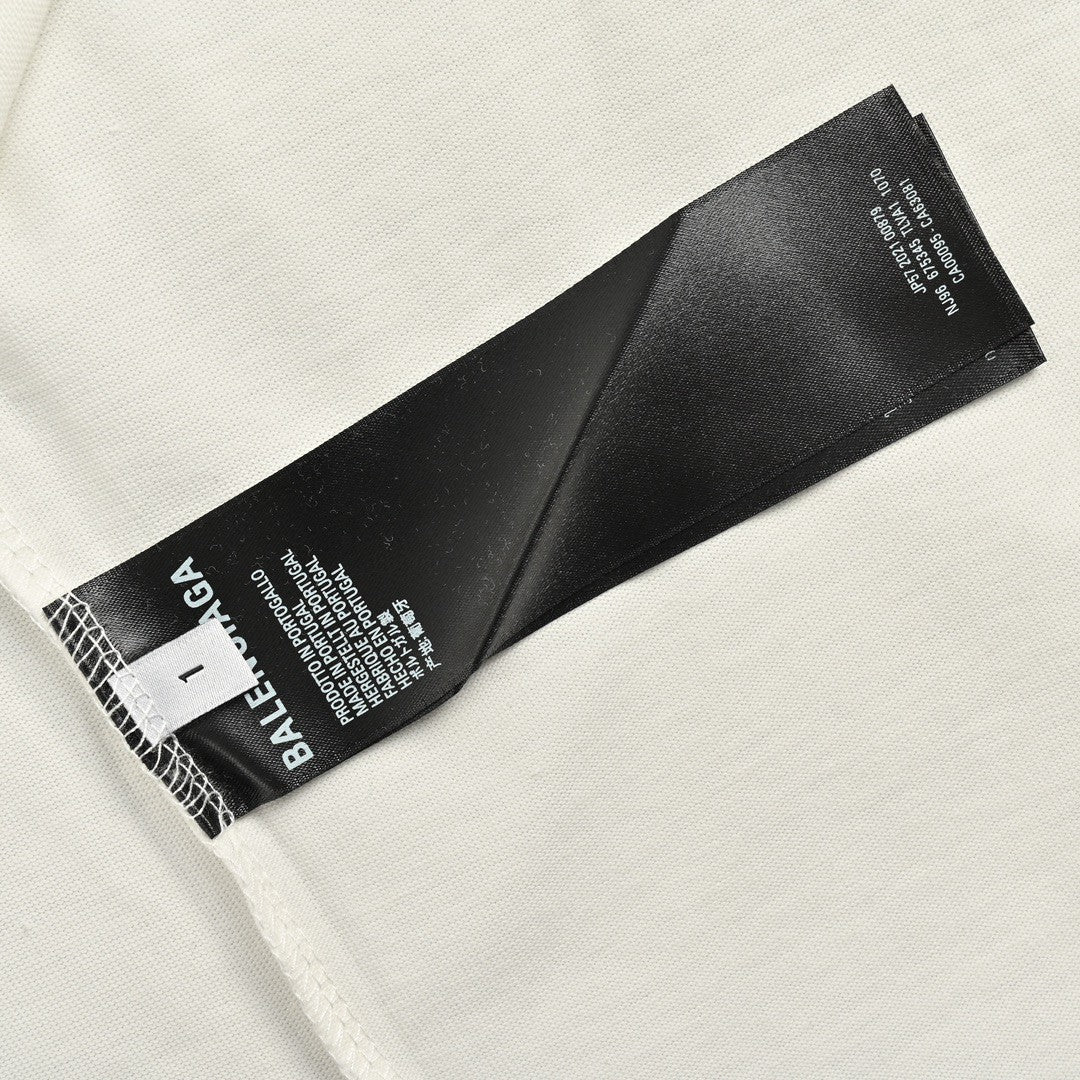 Balenciaga Plain White T-Shirt - Phantom Kicks