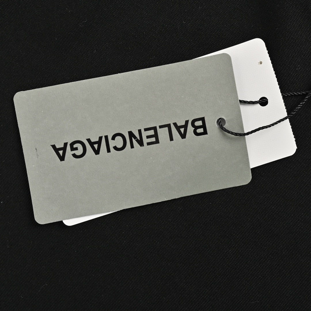 Balenciaga Save the Date Black T-Shirt - Phantom Kicks
