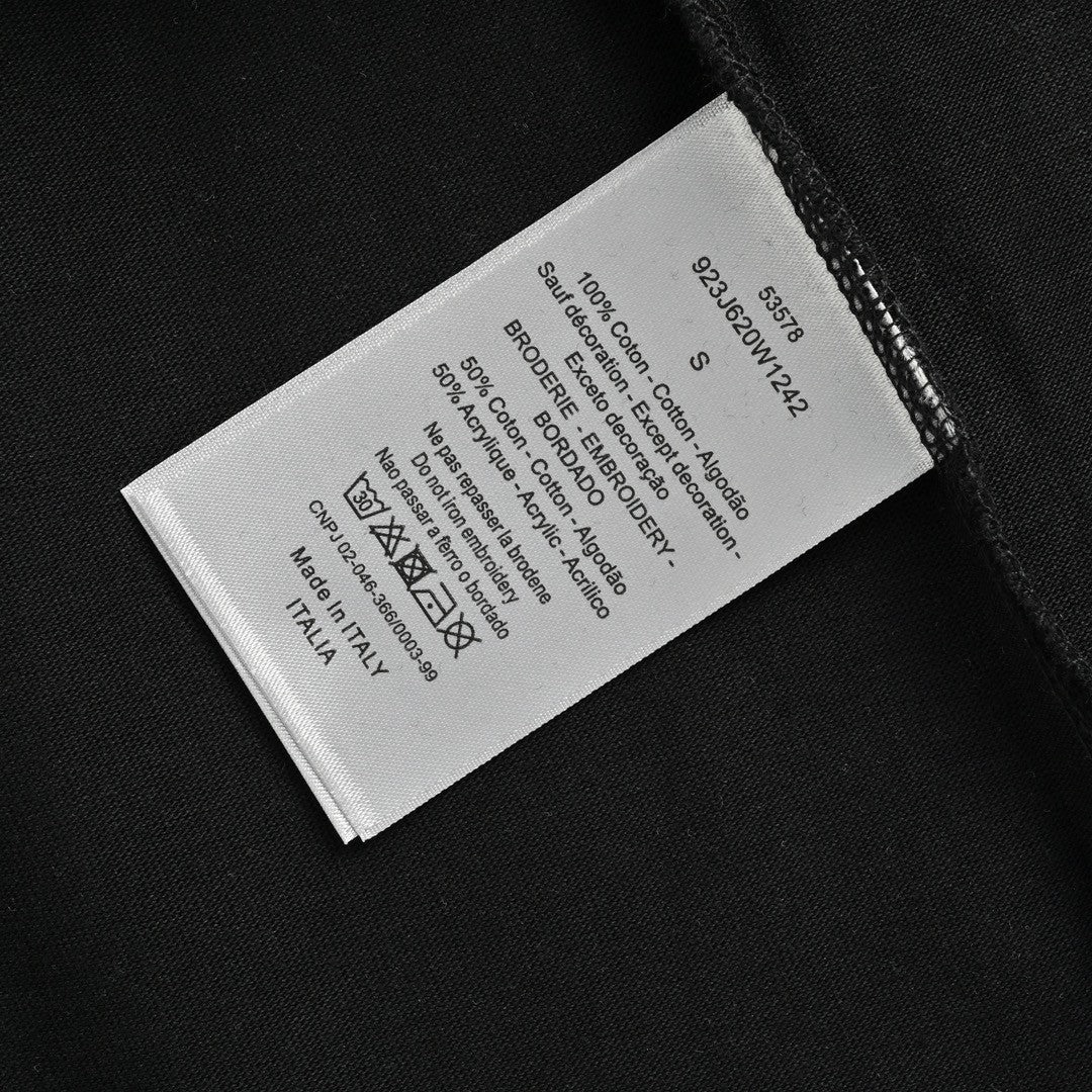 Dior Monogram Motif T-Shirt (Black) - Phantom Kicks