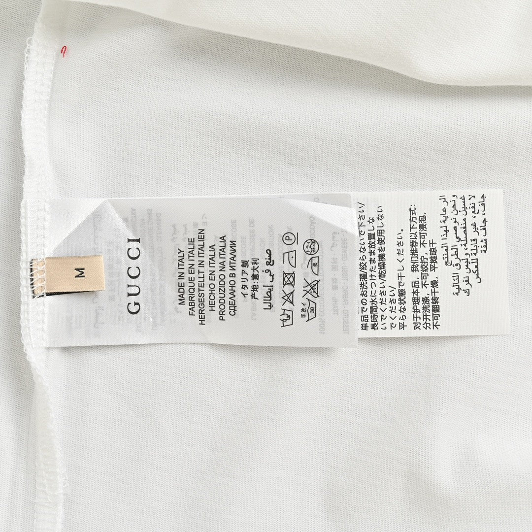 Gucci x Balenciaga Collaboration T-Shirt (White) - Phantom Kicks