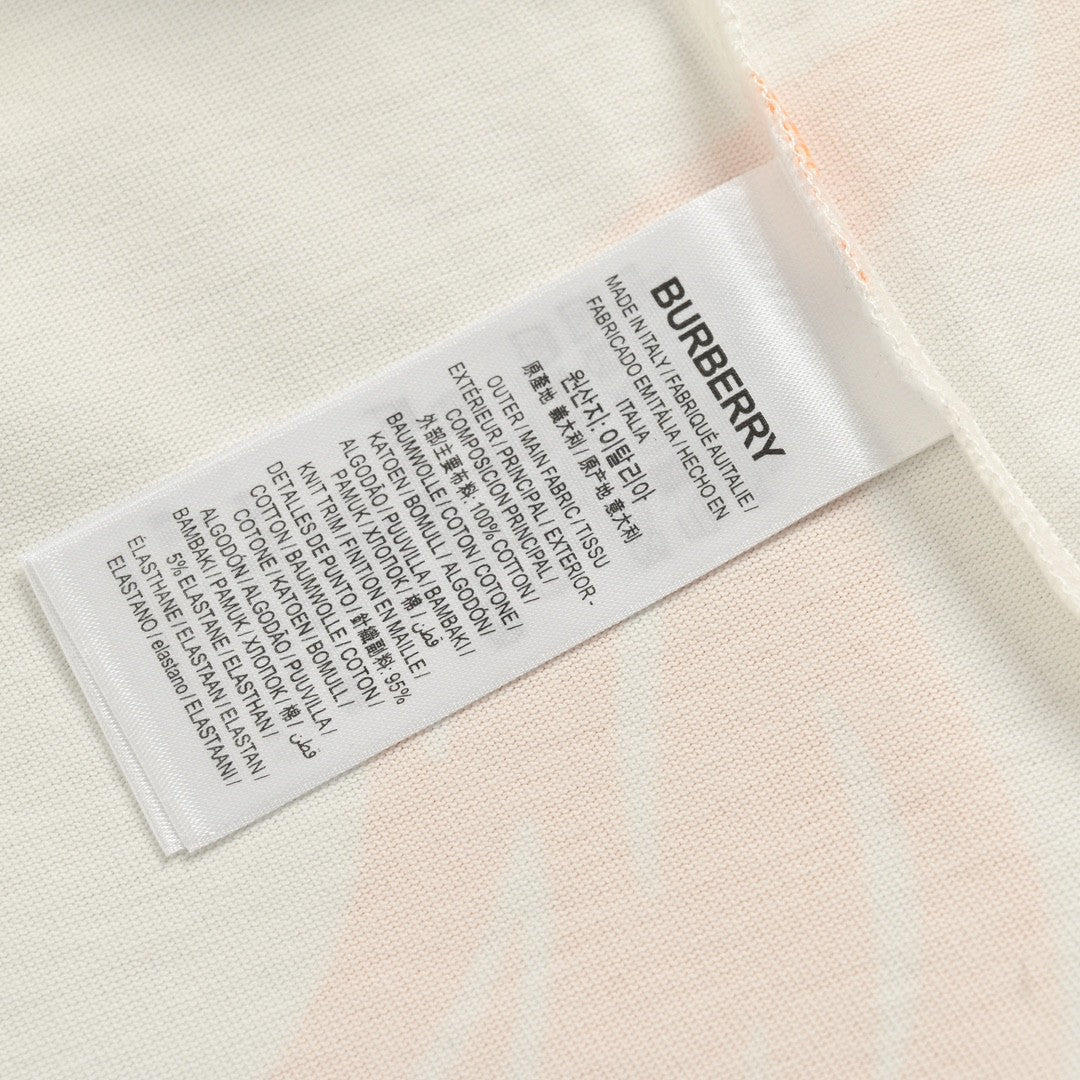Burberry Knight Print T-Shirt (Cream/Orange) - Phantom Kicks