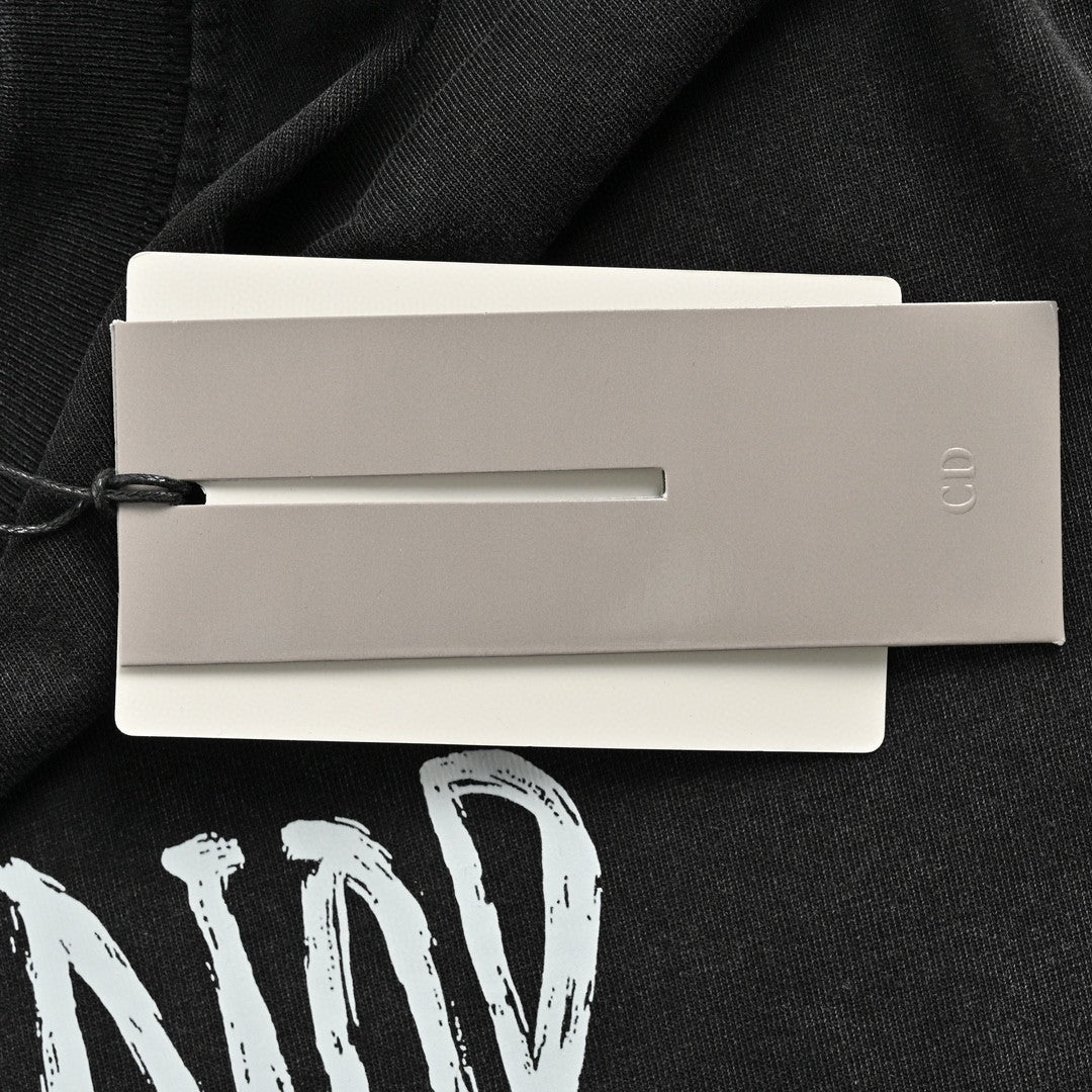 Dior Logo T-Shirt (Black) - Phantom Kicks