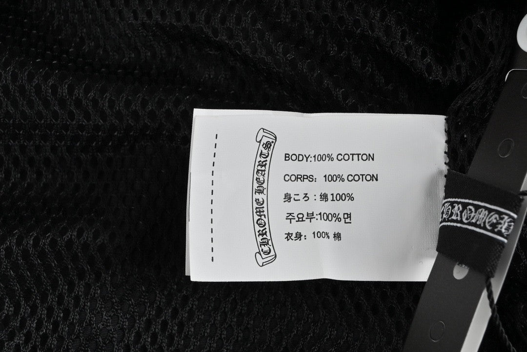 CHROME HEARTS ASYMMETRICAL ZIP HOODIE BLACK - Phantom Kicks