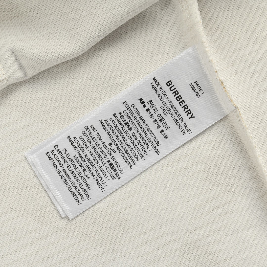 Burberry Geometric Check Polo Shirt - Phantom Kicks