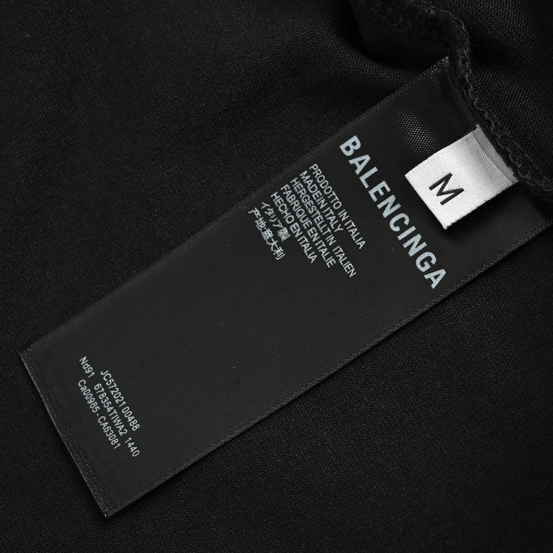 BALENCIAGA POLITICAL CAMPAIGN T-SHIRT BLACK - Phantom Kicks