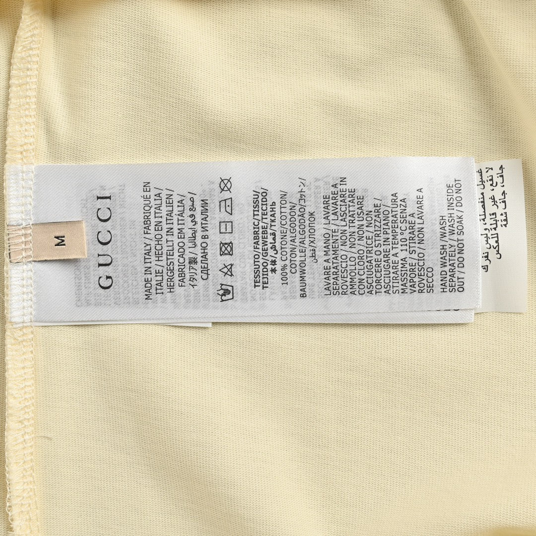 Gucci Cartoon Cow Logo T-Shirt (Cream) - Phantom Kicks