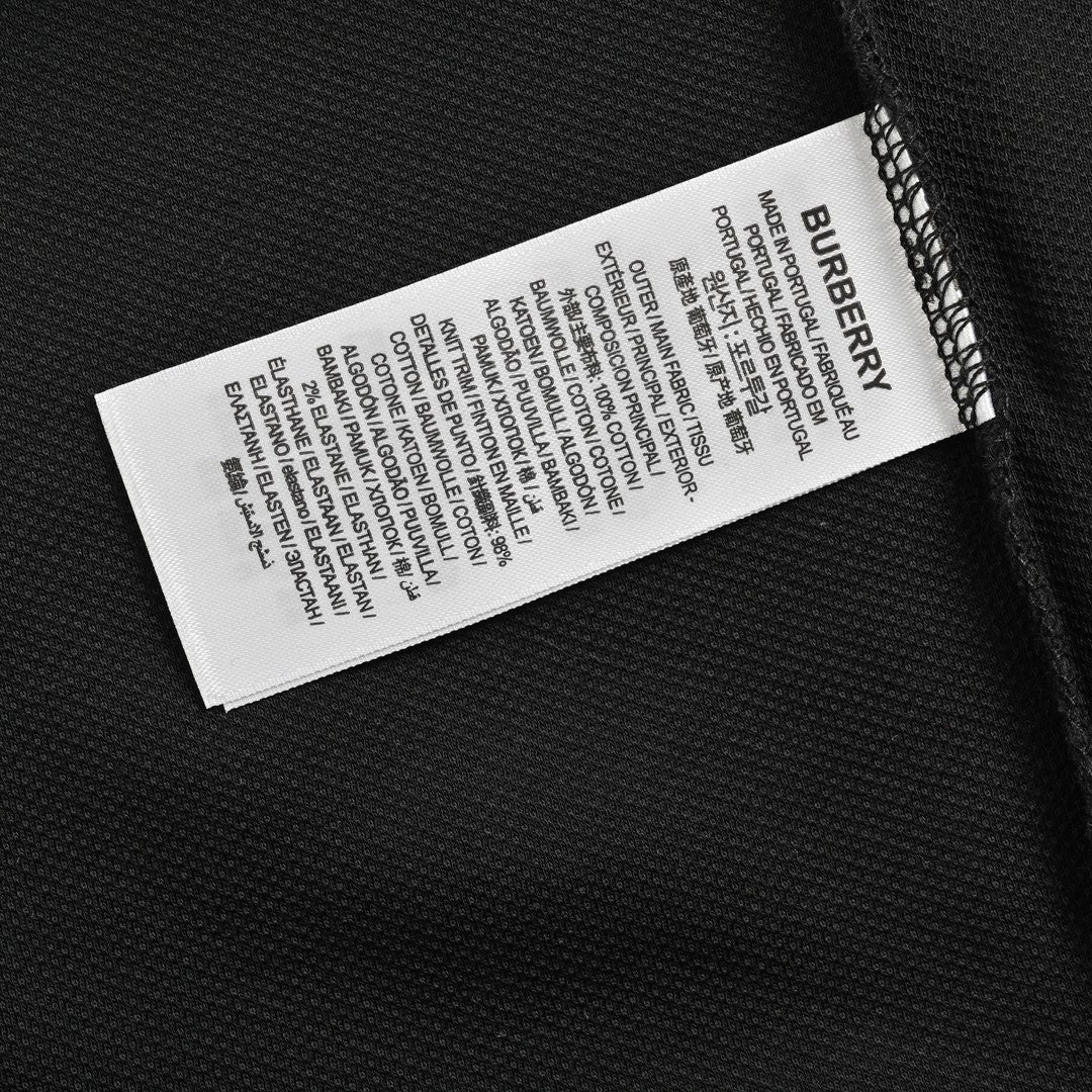Burberry England Polo Shirt (Black) - Phantom Kicks