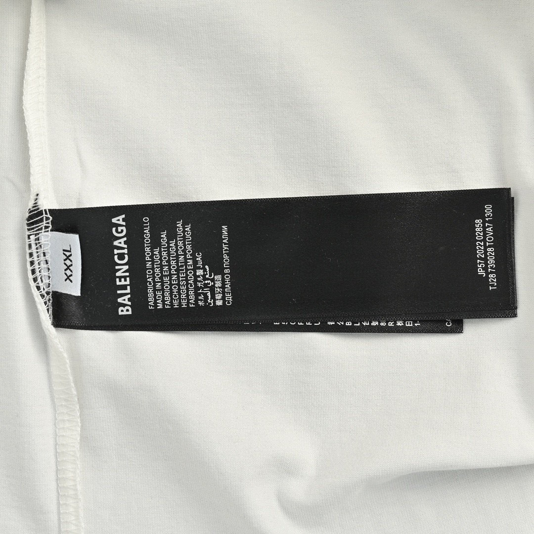 BALENCIAGA x VETEMENTS LOGO T-SHIRT WHITE - Phantom Kicks