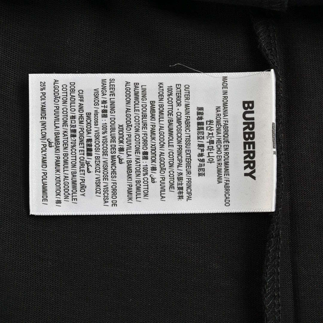Burberry Knight Motion Logo Black T-Shirt - Phantom Kicks