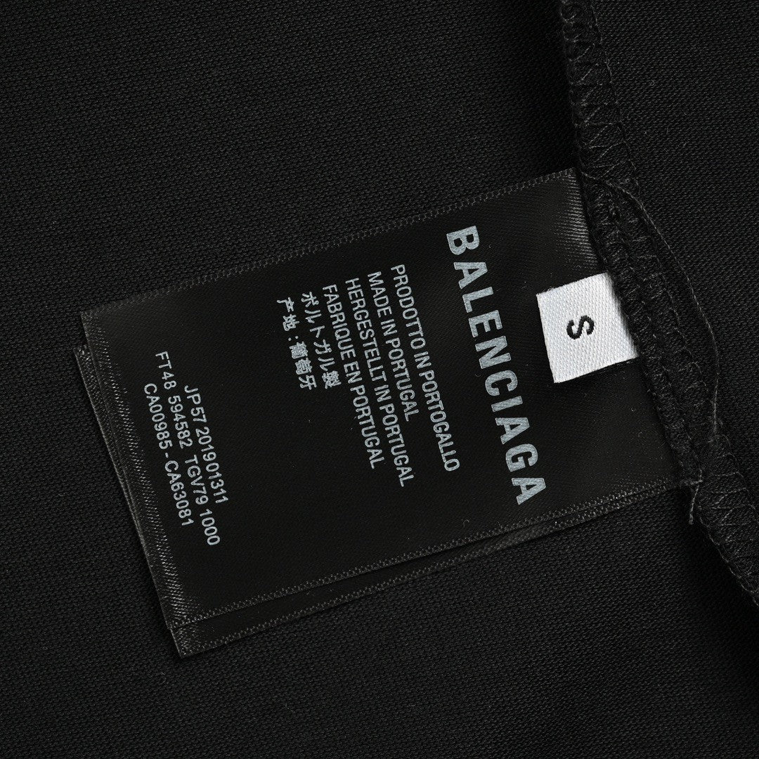 Balenciaga Paris Logo T-Shirt - Phantom Kicks