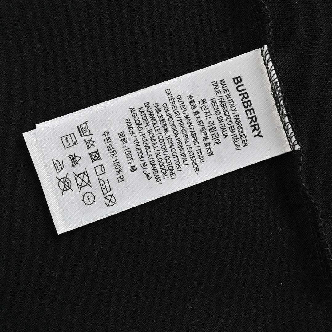 Burberry Knight Logo Black T-Shirt - Phantom Kicks