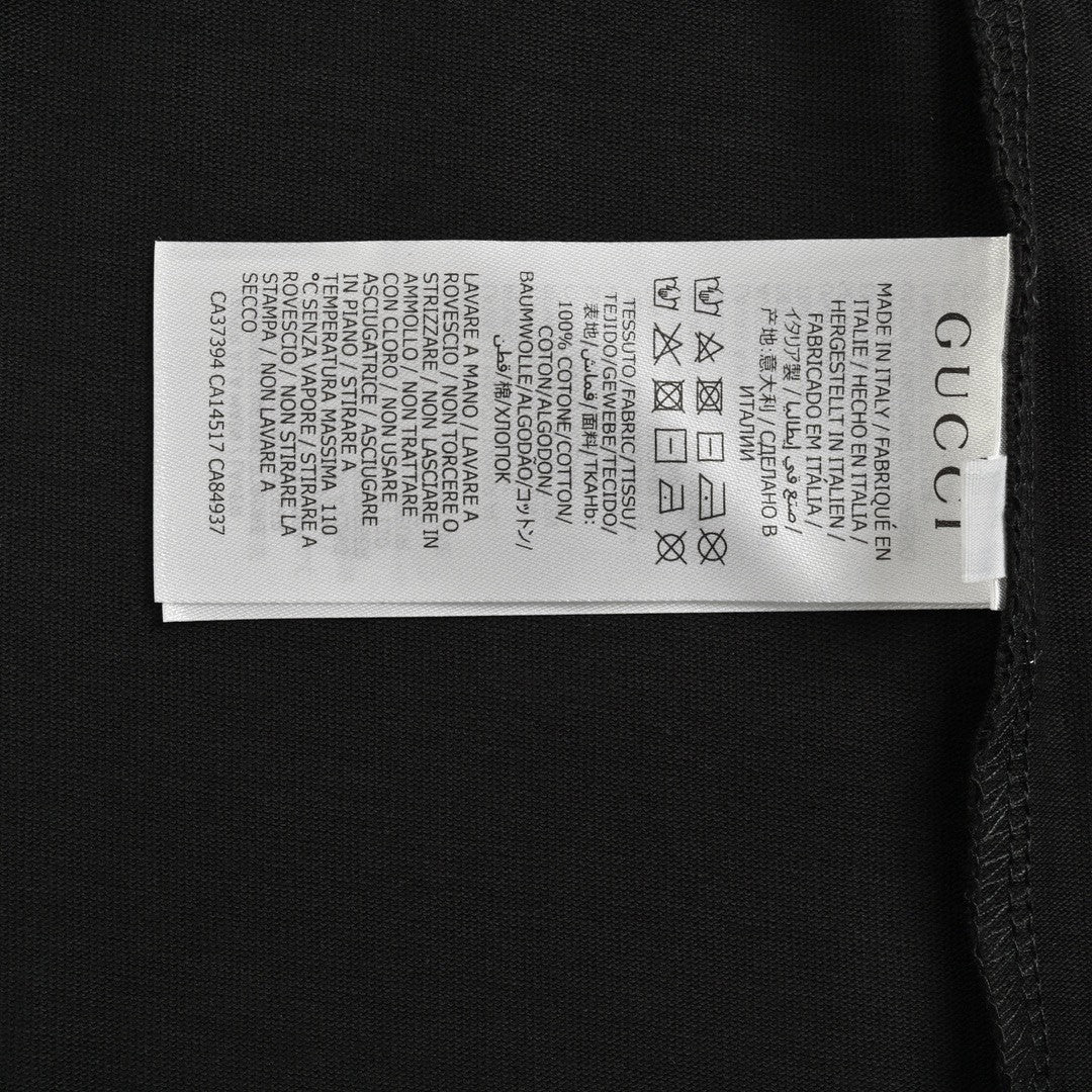 Gucci Multicolor Interlocking G Logo Black T-Shirt - Phantom Kicks