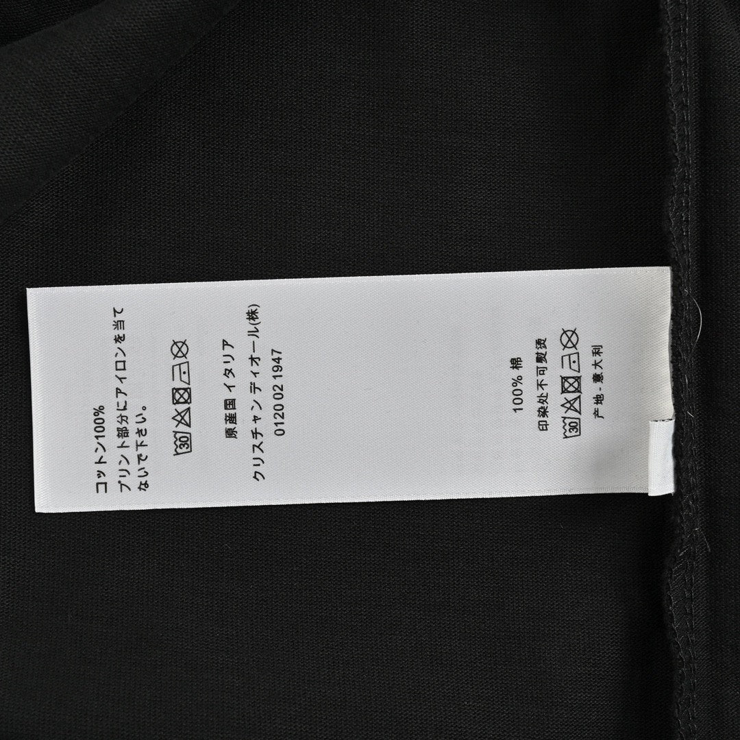 Dior Black T-Shirt with Bold Logo - Phantom Kicks