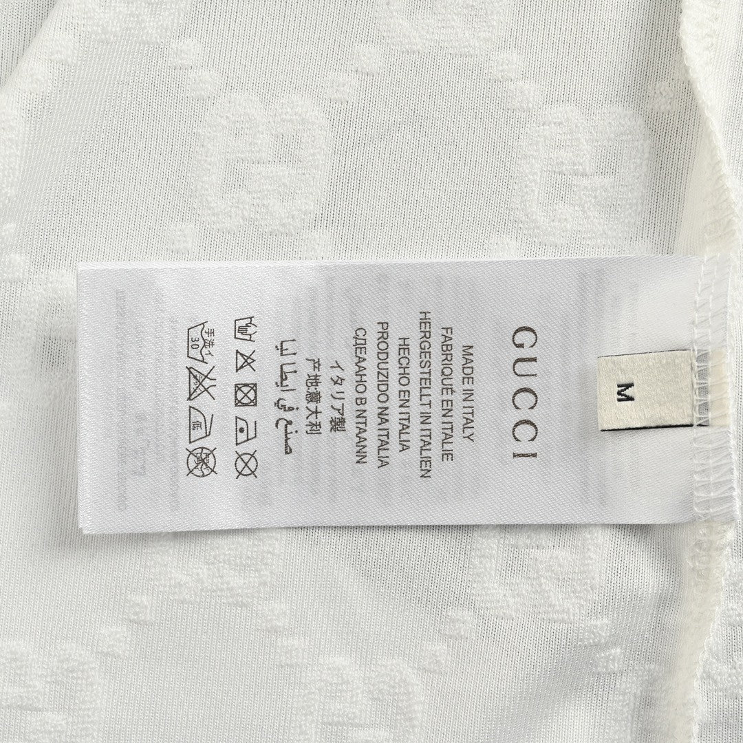 Gucci GG Patterned T-Shirt (White) - Phantom Kicks