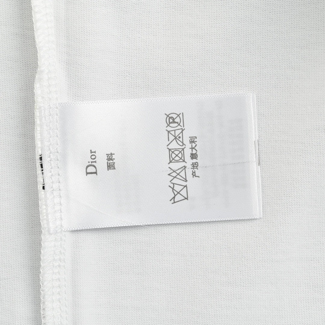 Dior Dripping Logo T-Shirt (White) - Phantom Kicks