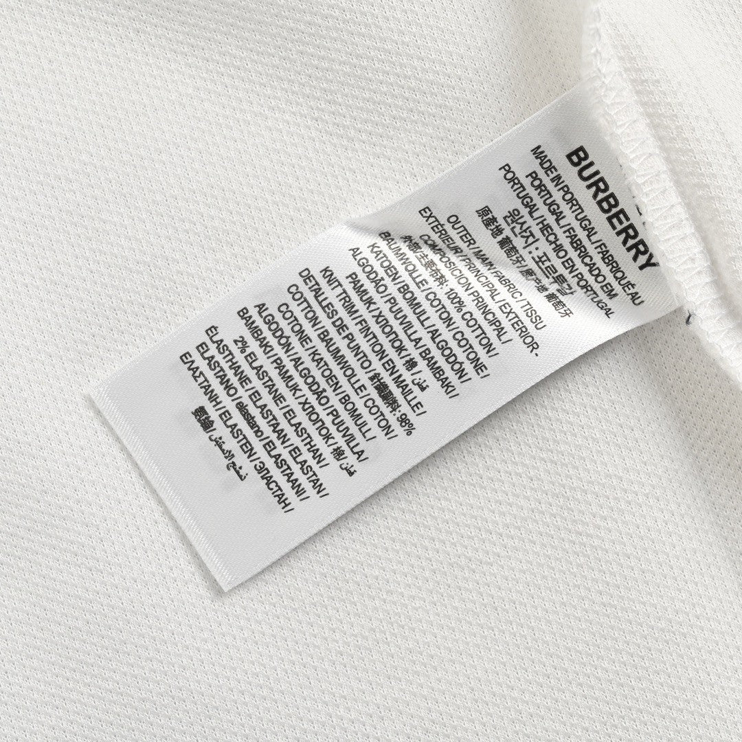 Burberry England Polo Shirt (White) - Phantom Kicks