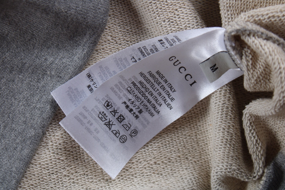 Gucci Grey Sweatshirt with Stripe Detail - Phantom Kicks