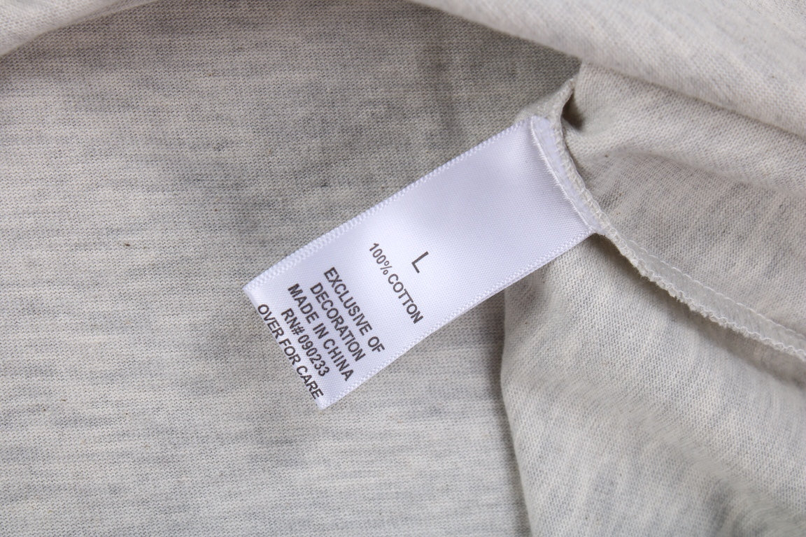 Fear of God Essentials Logo T-Shirt - Heather Grey - Phantom Kicks