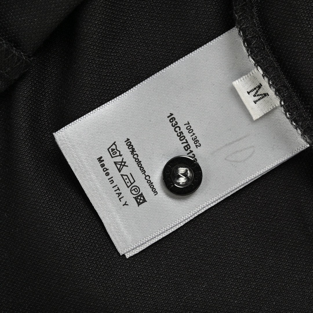 Dior Polo Shirt (Black) - Phantom Kicks