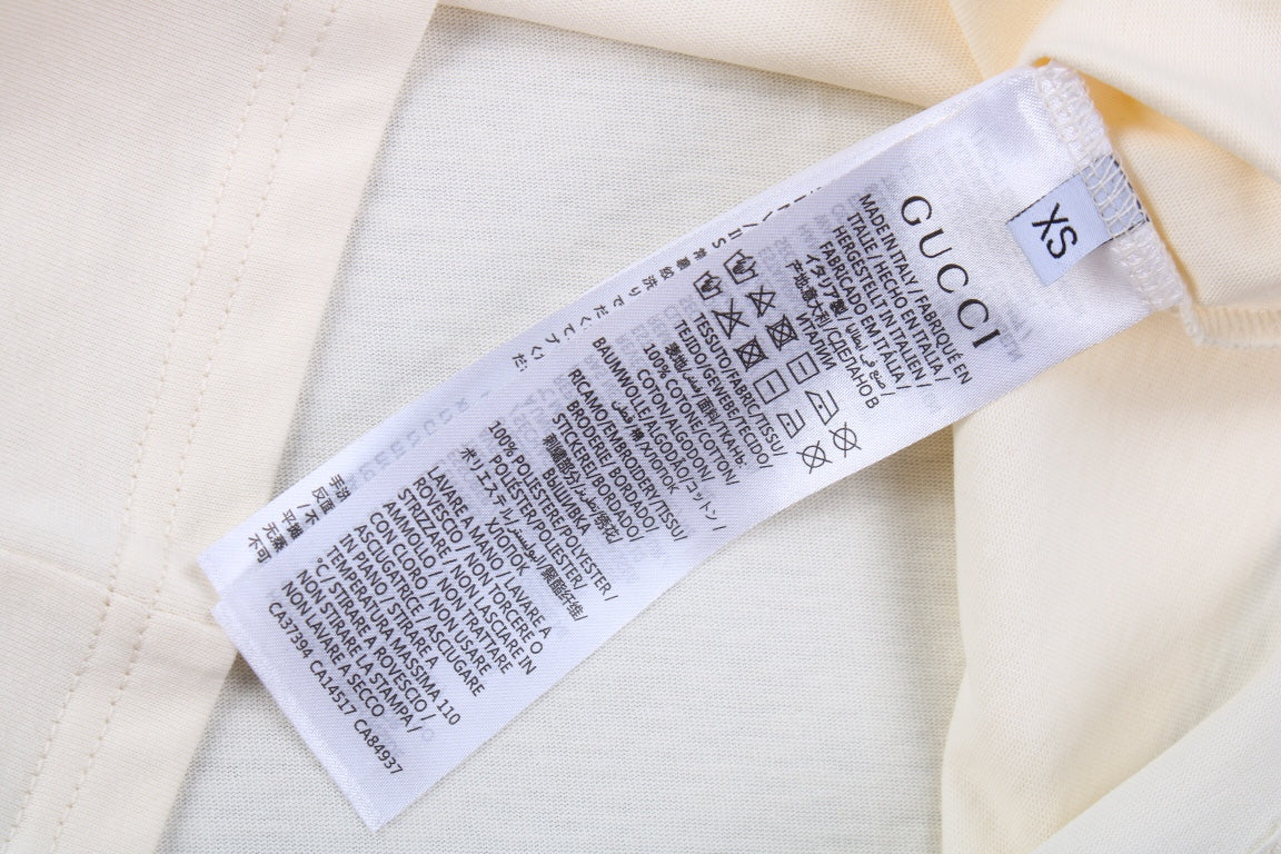 Gucci Cities Block Letter T-Shirt - White - Phantom Kicks