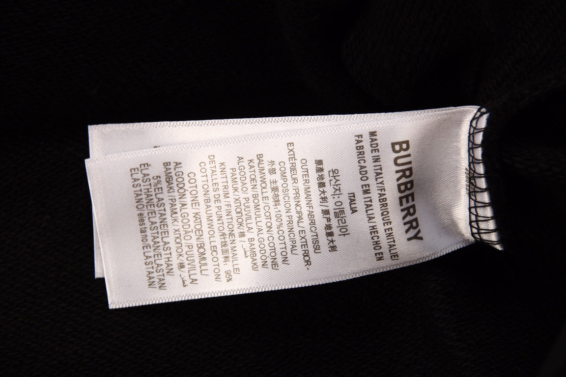 Burberry Black Sweatshirt with Logo - Phantom Kicks