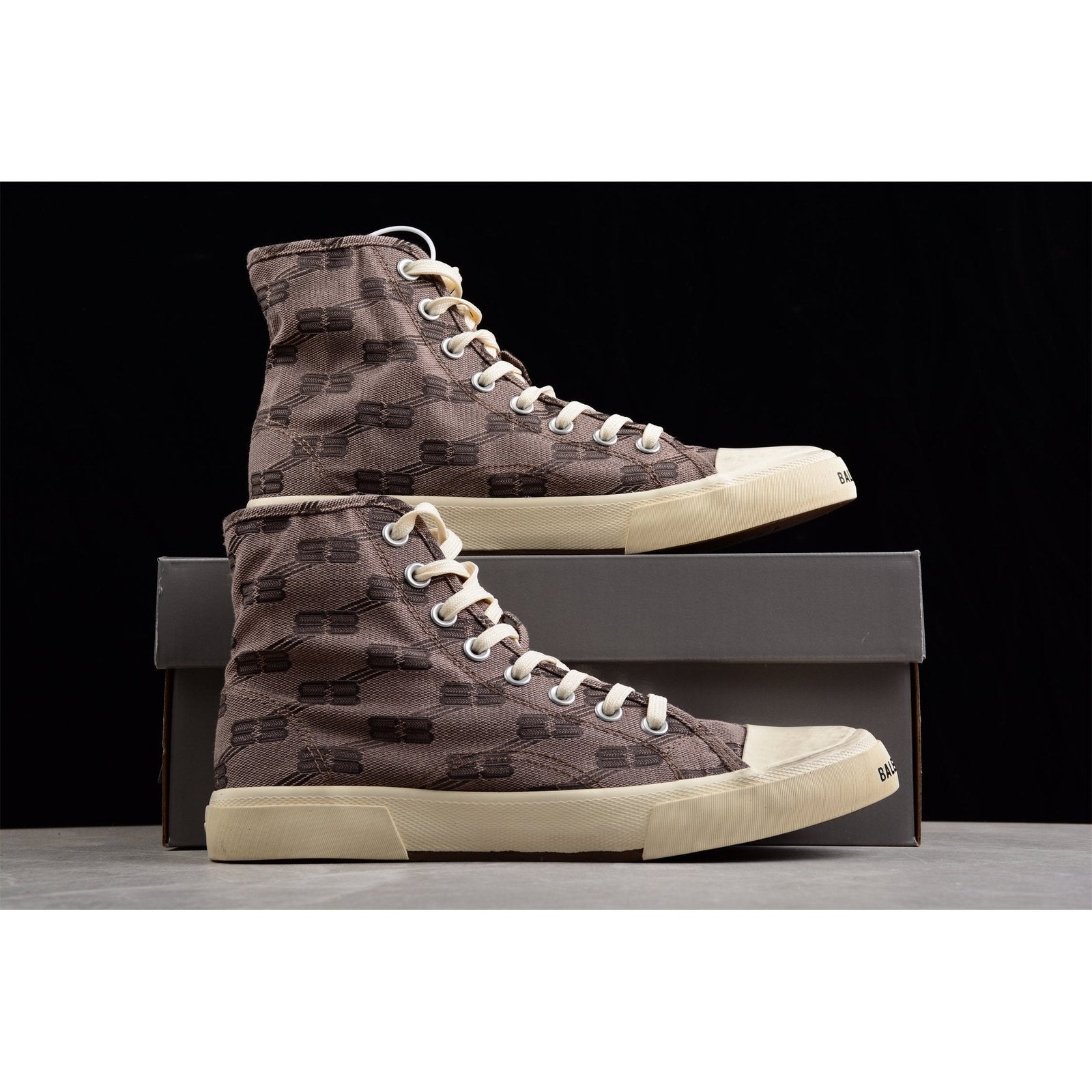 BALENCIAGA PARIS HIGH VULC DESTR x BB CLOTH - Phantom Kicks