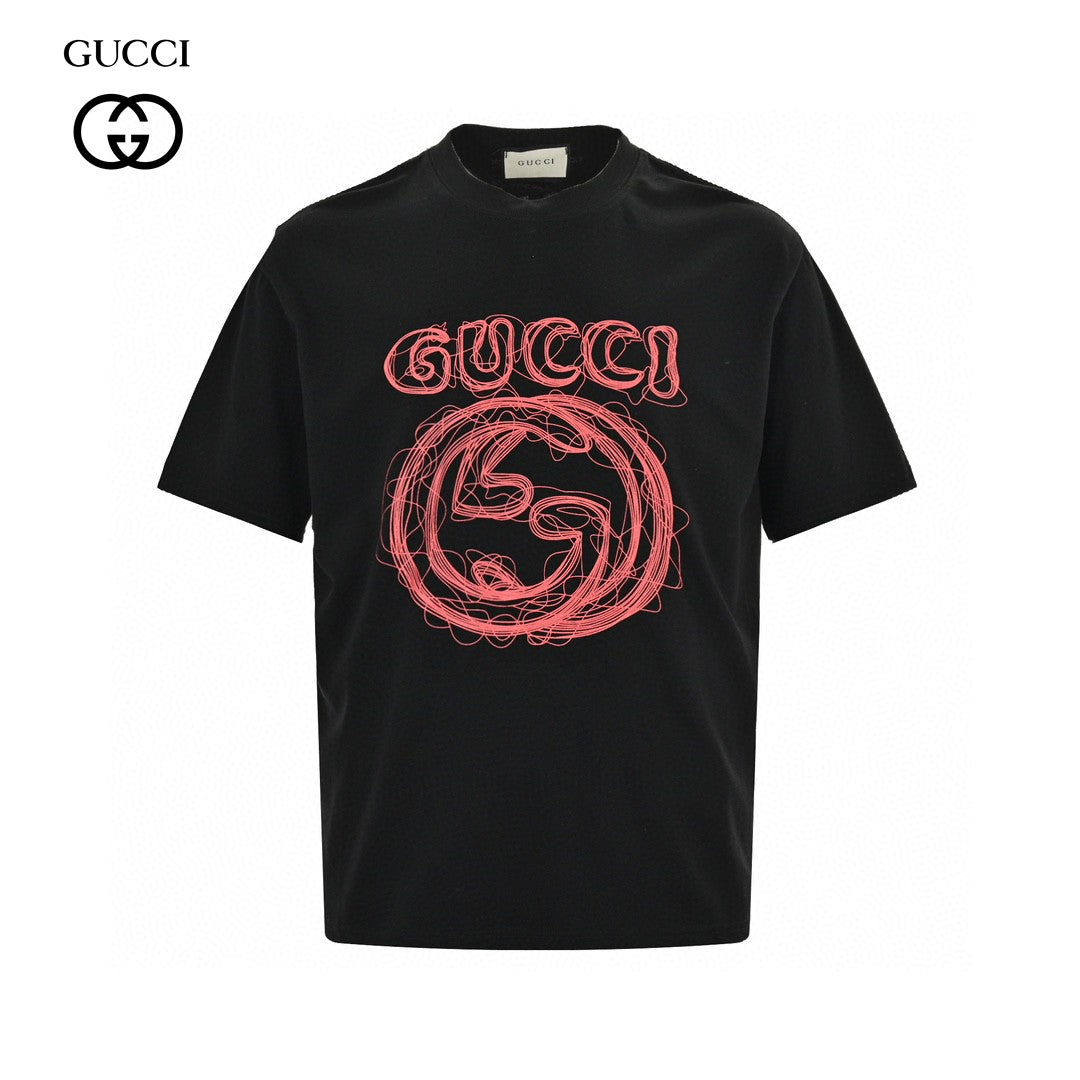 Gucci T-Shirt - Scribble Logo - Phantom Kicks